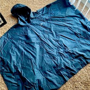 Large Dark Blue Raincoat